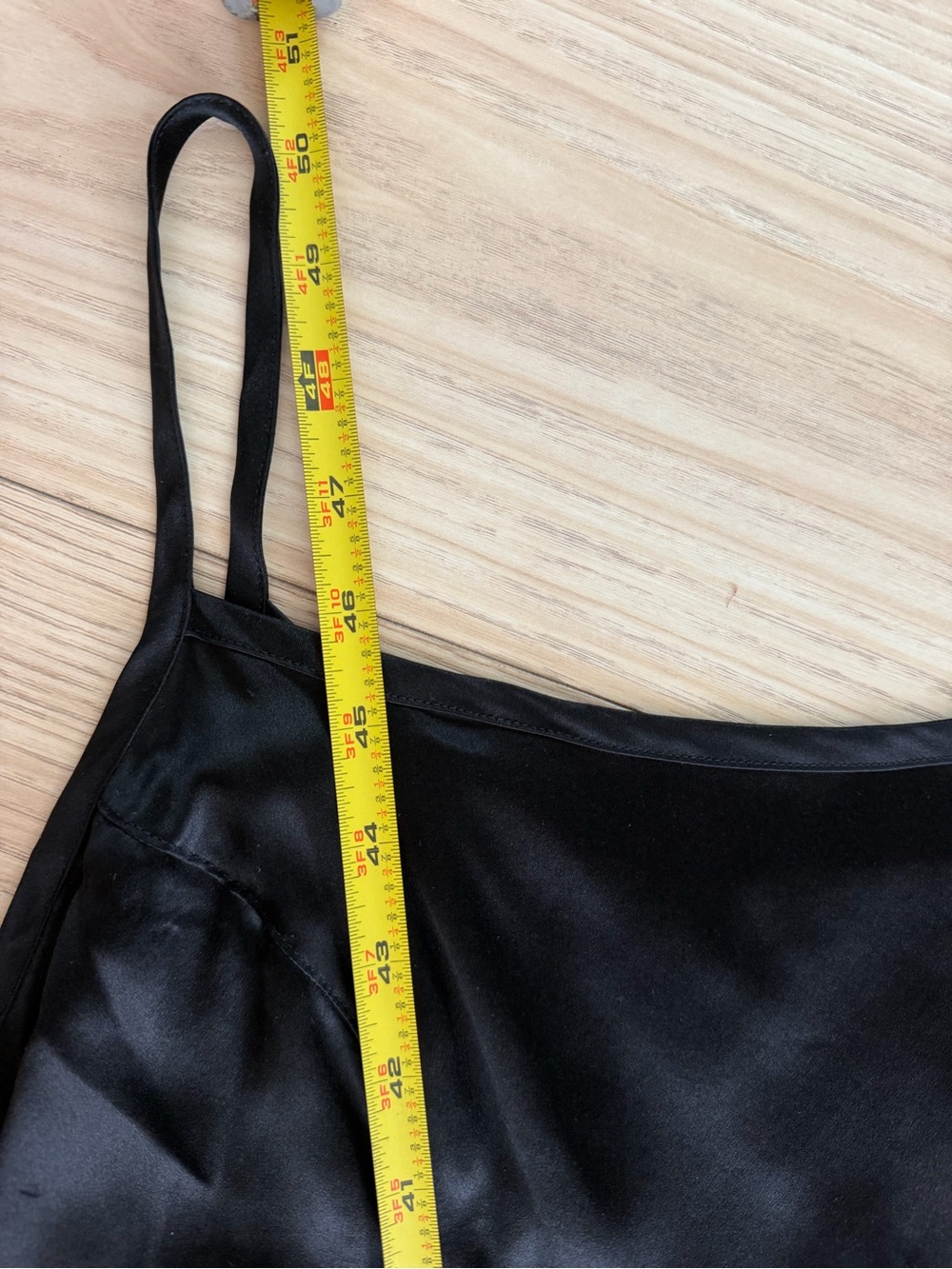 Rare Vintage GAP 100% Silk Dress – Black Midi/Maxi Minimalist Y2K Size M - Picture 7 of 8